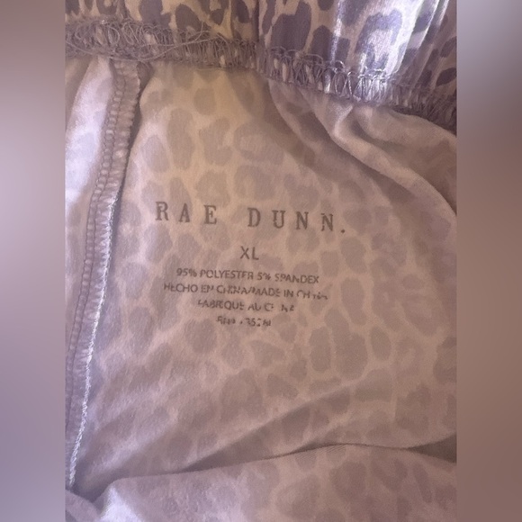 Rae Dunn Women's Polyester Elastic Waist Sleepwear Pajama Shorts Size X-Large - Picture 6 of 12